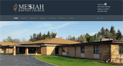 Desktop Screenshot of messiahbaptistchurch.org